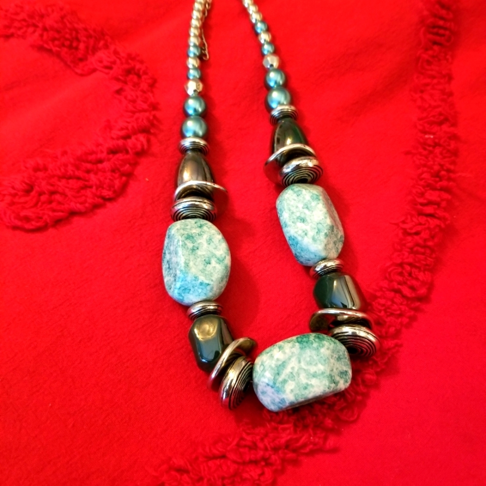 Stone necklace